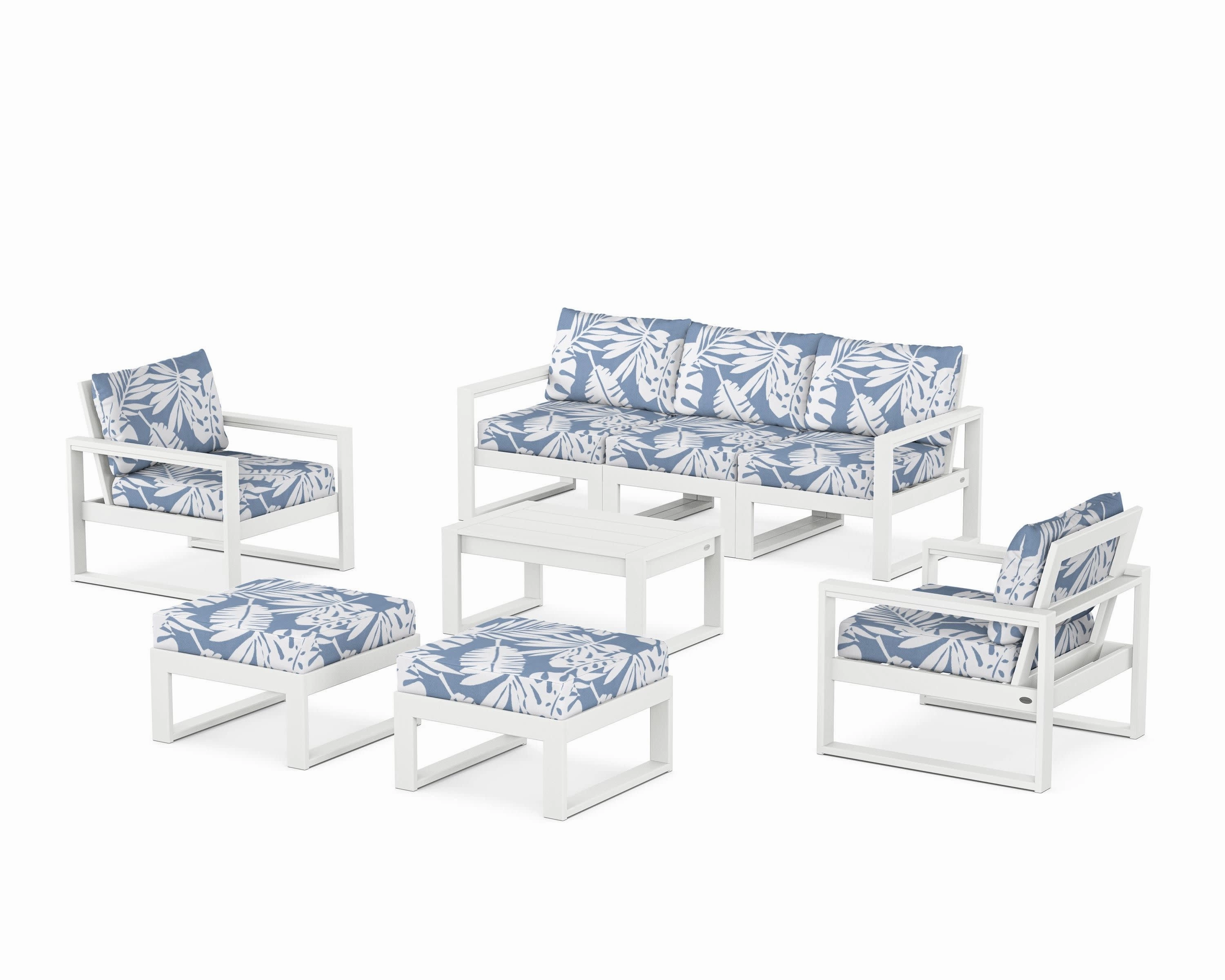 EDGE Sectional 8-Piece Lounge Sofa Set