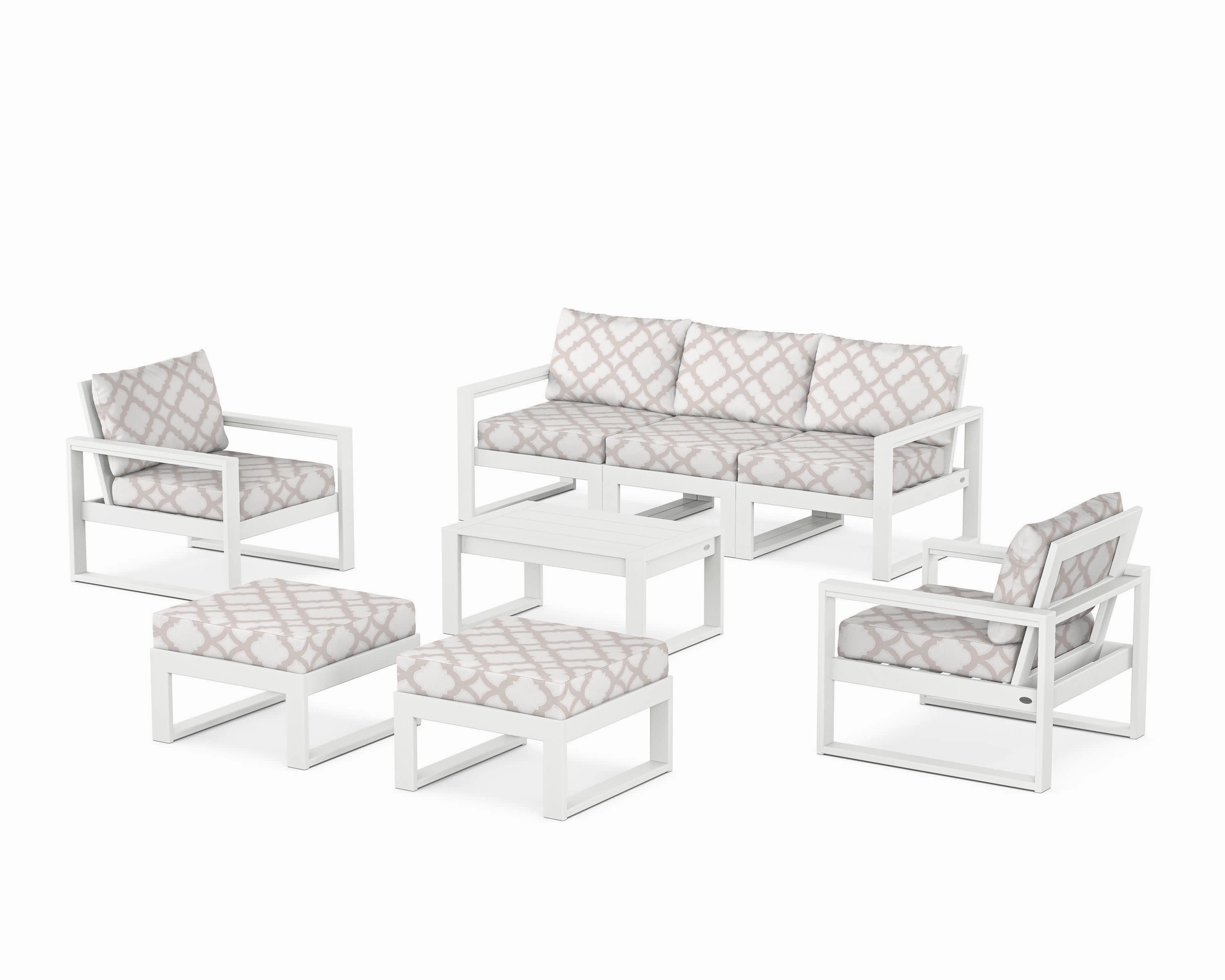 EDGE Sectional 8-Piece Lounge Sofa Set