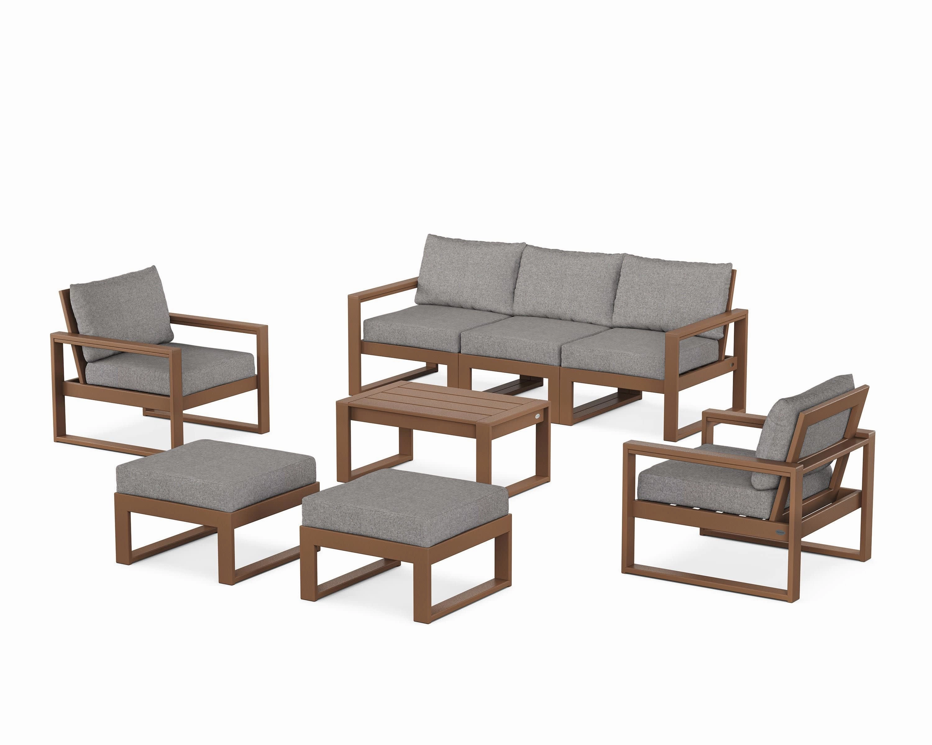EDGE Sectional 8-Piece Lounge Sofa Set