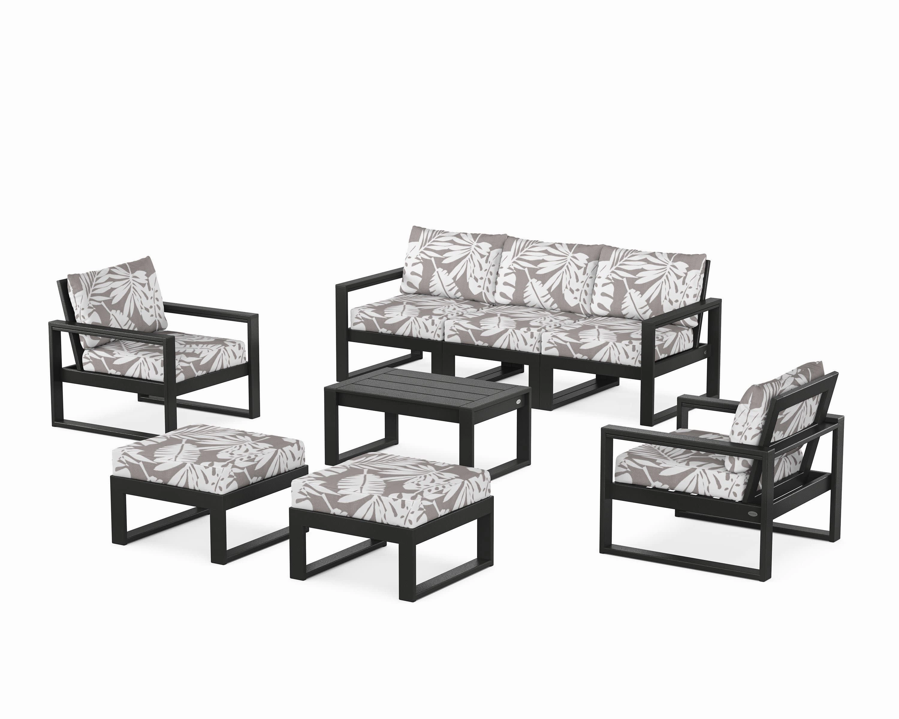 EDGE Sectional 8-Piece Lounge Sofa Set