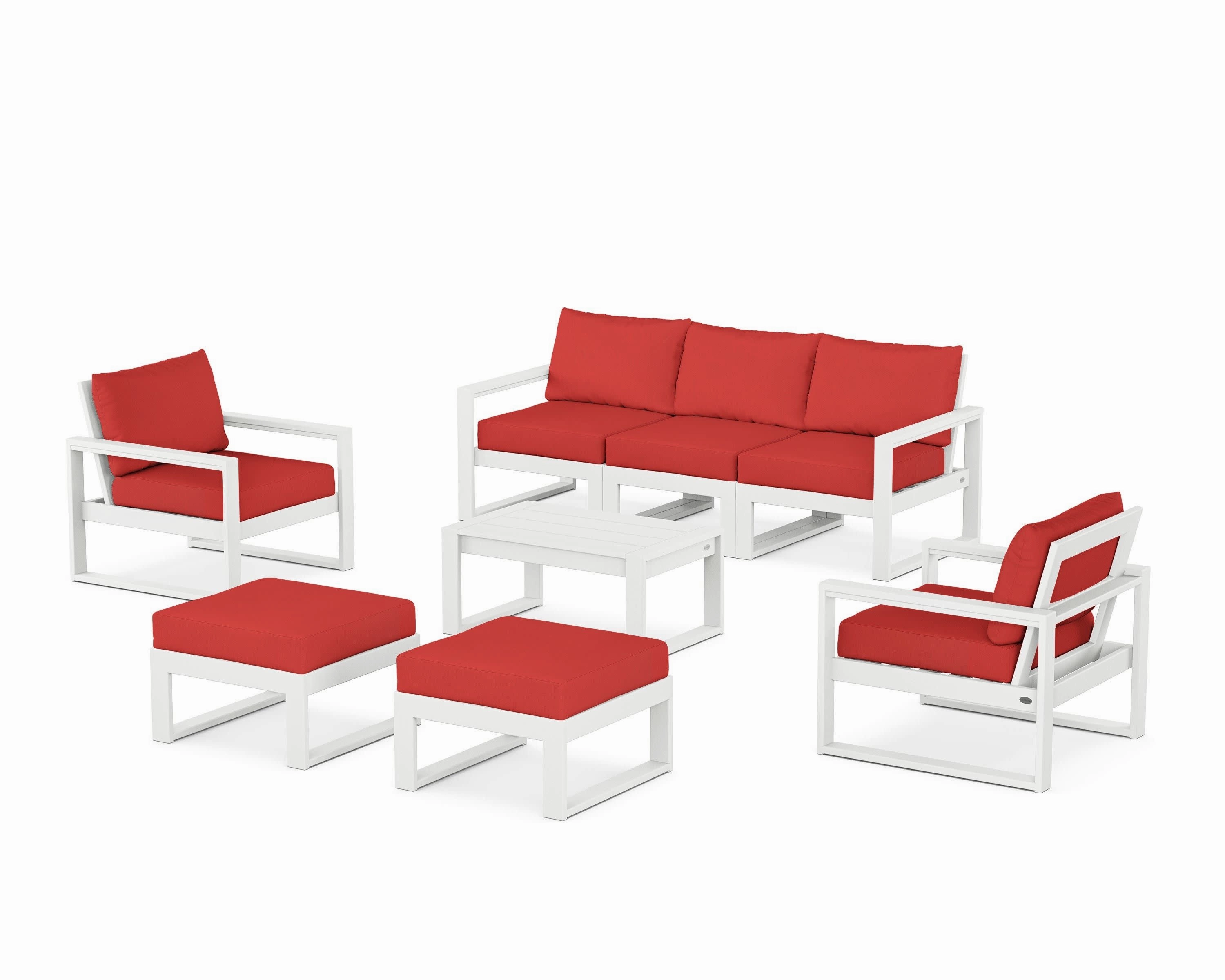 EDGE Sectional 8-Piece Lounge Sofa Set
