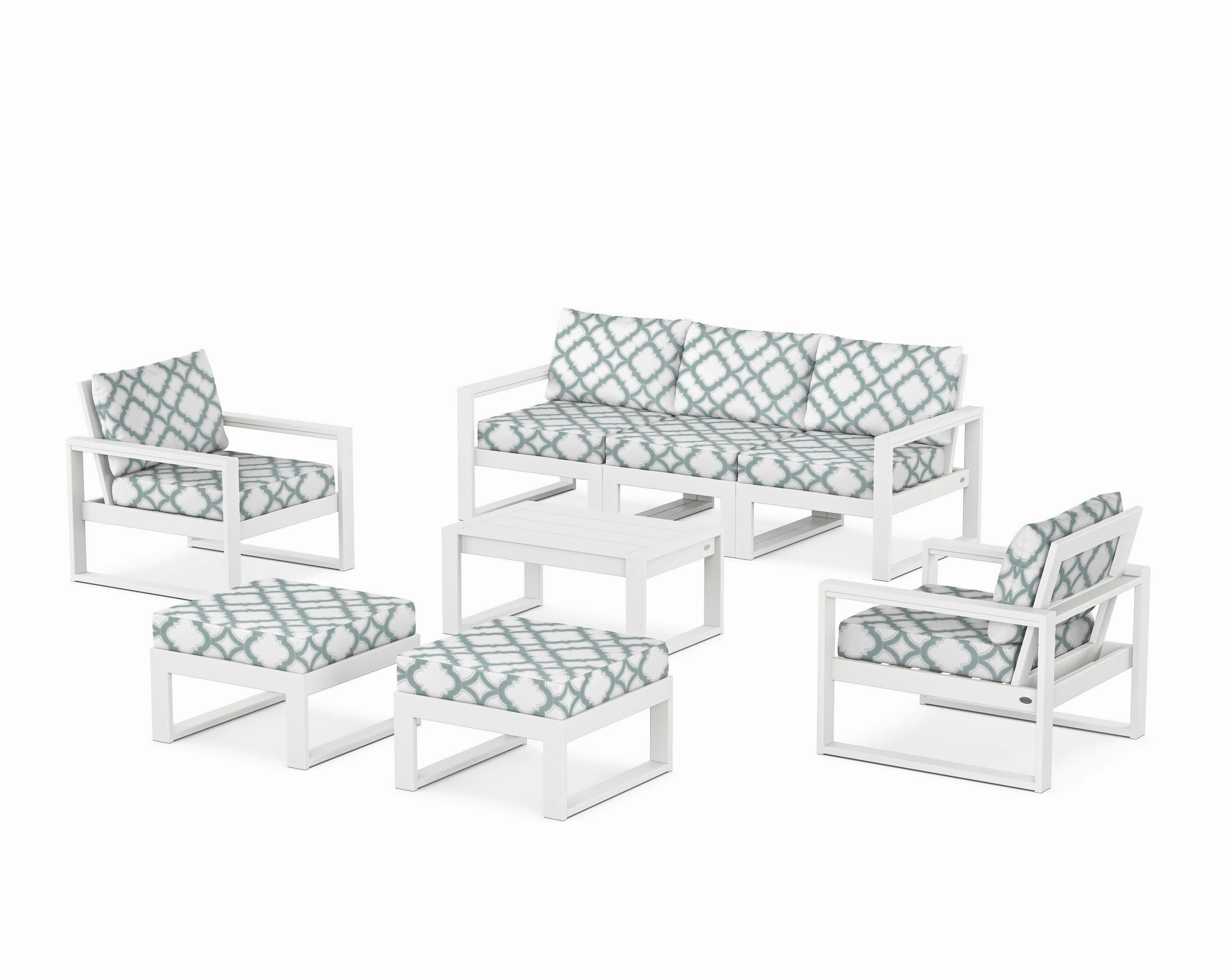 EDGE Sectional 8-Piece Lounge Sofa Set