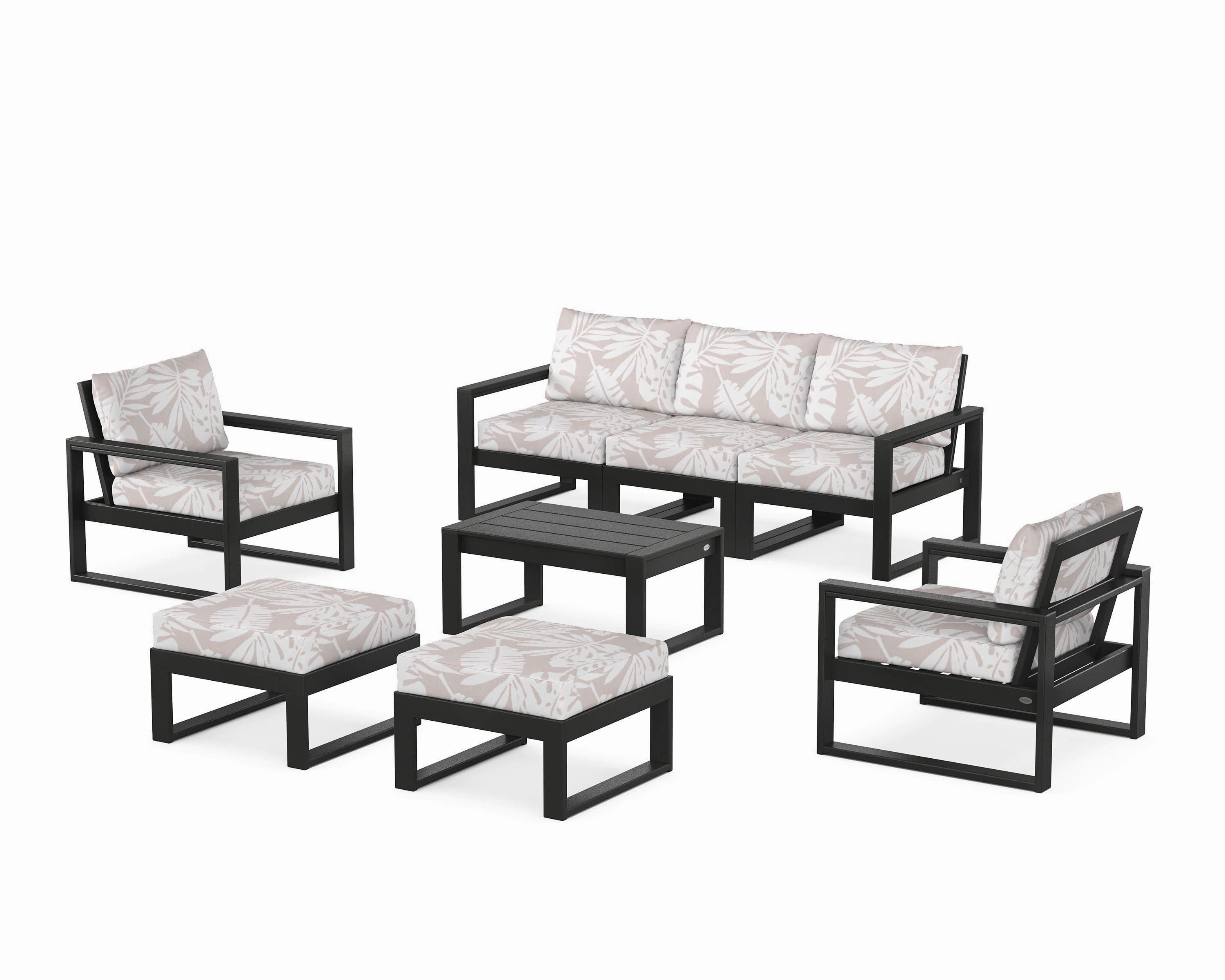 EDGE Sectional 8-Piece Lounge Sofa Set