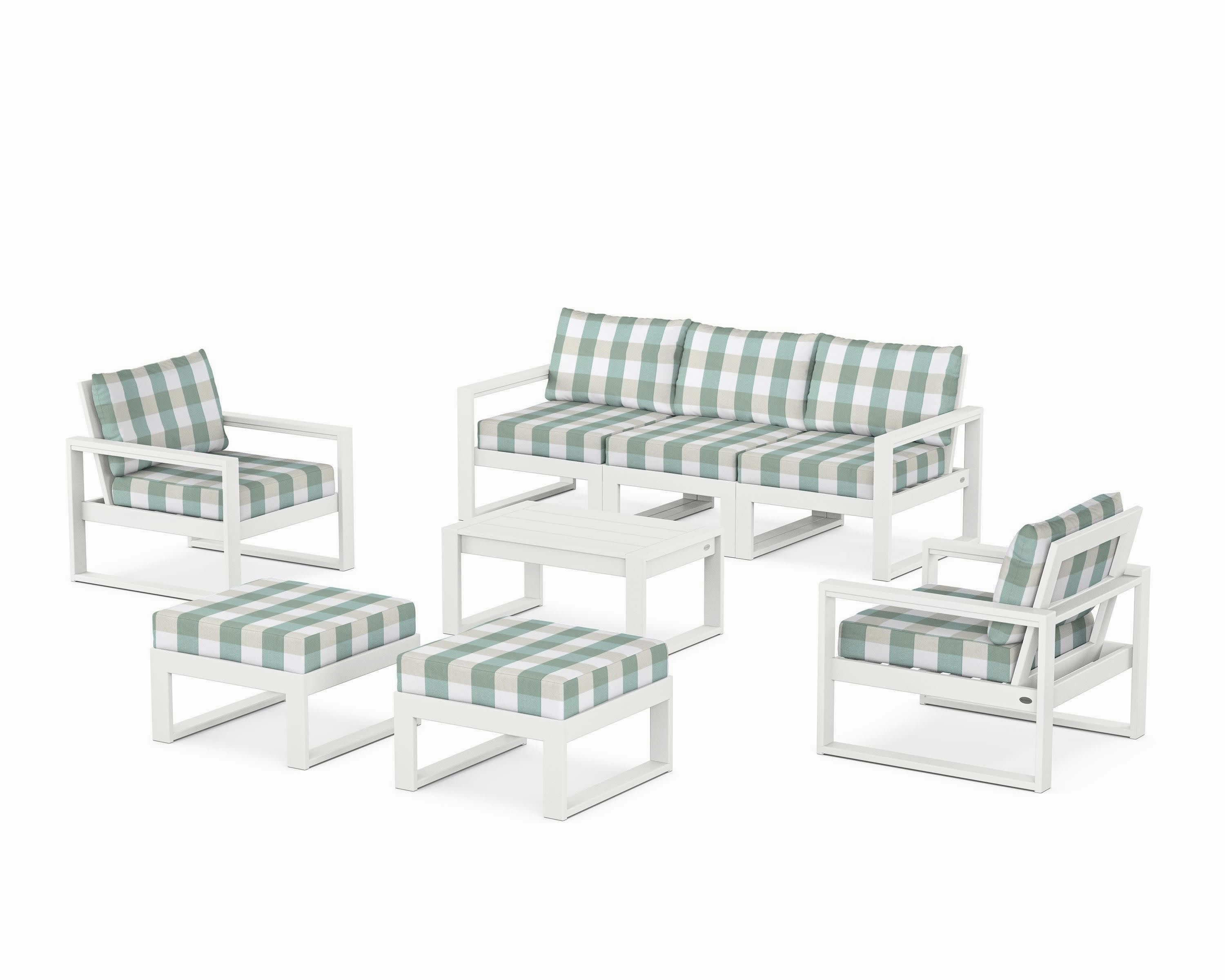 EDGE Sectional 8-Piece Lounge Sofa Set