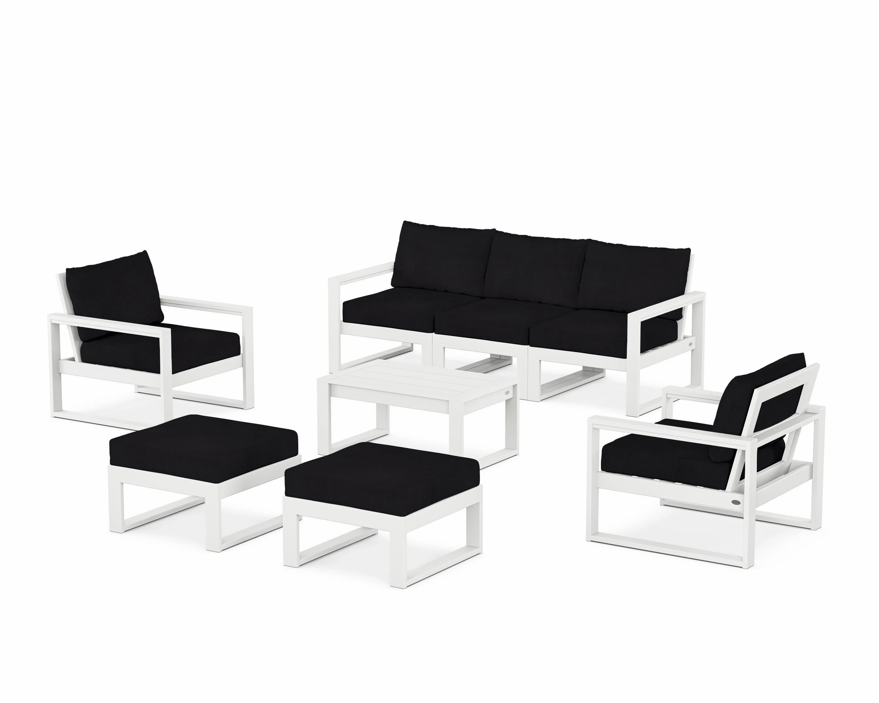 EDGE Sectional 8-Piece Lounge Sofa Set