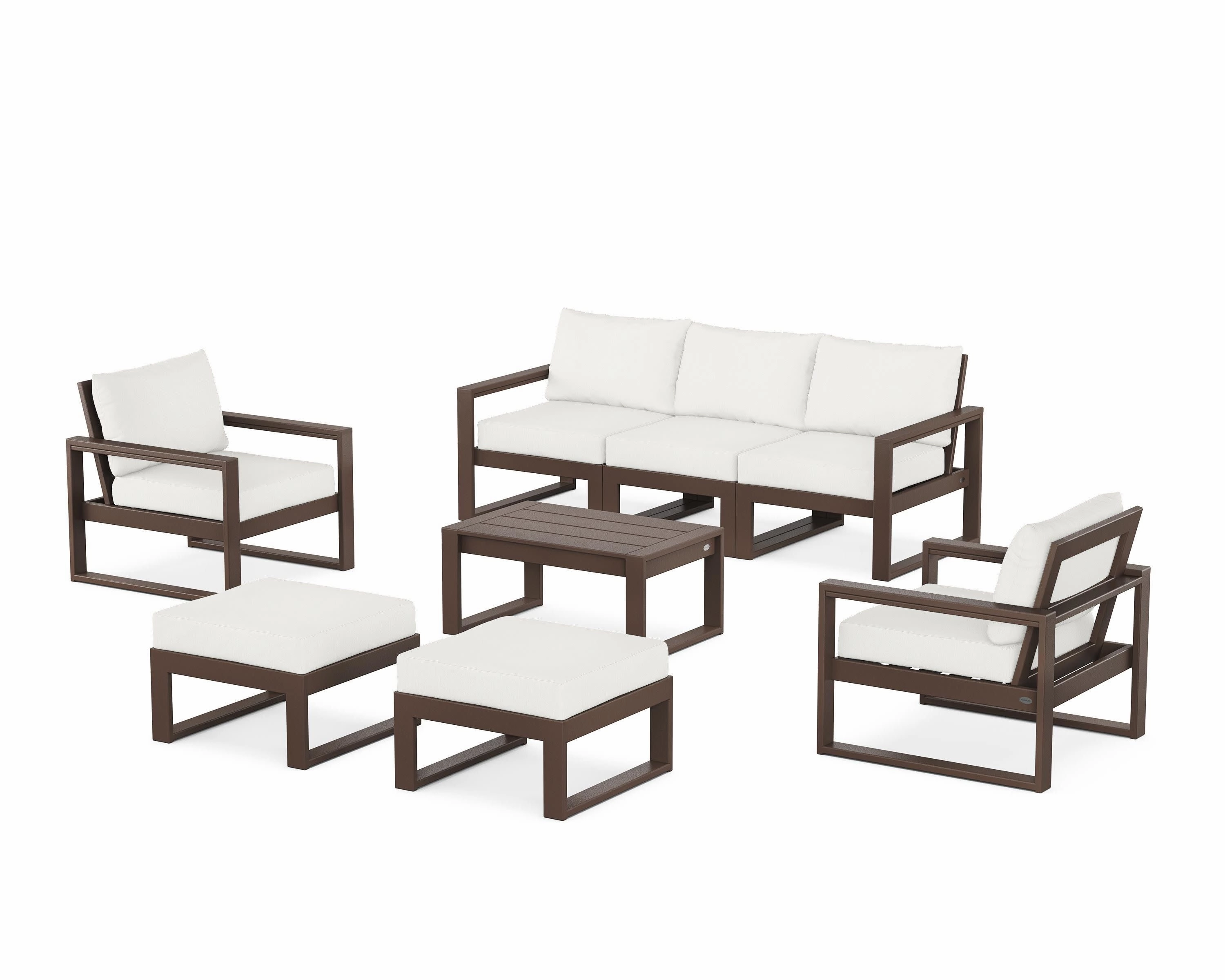 EDGE Sectional 8-Piece Lounge Sofa Set