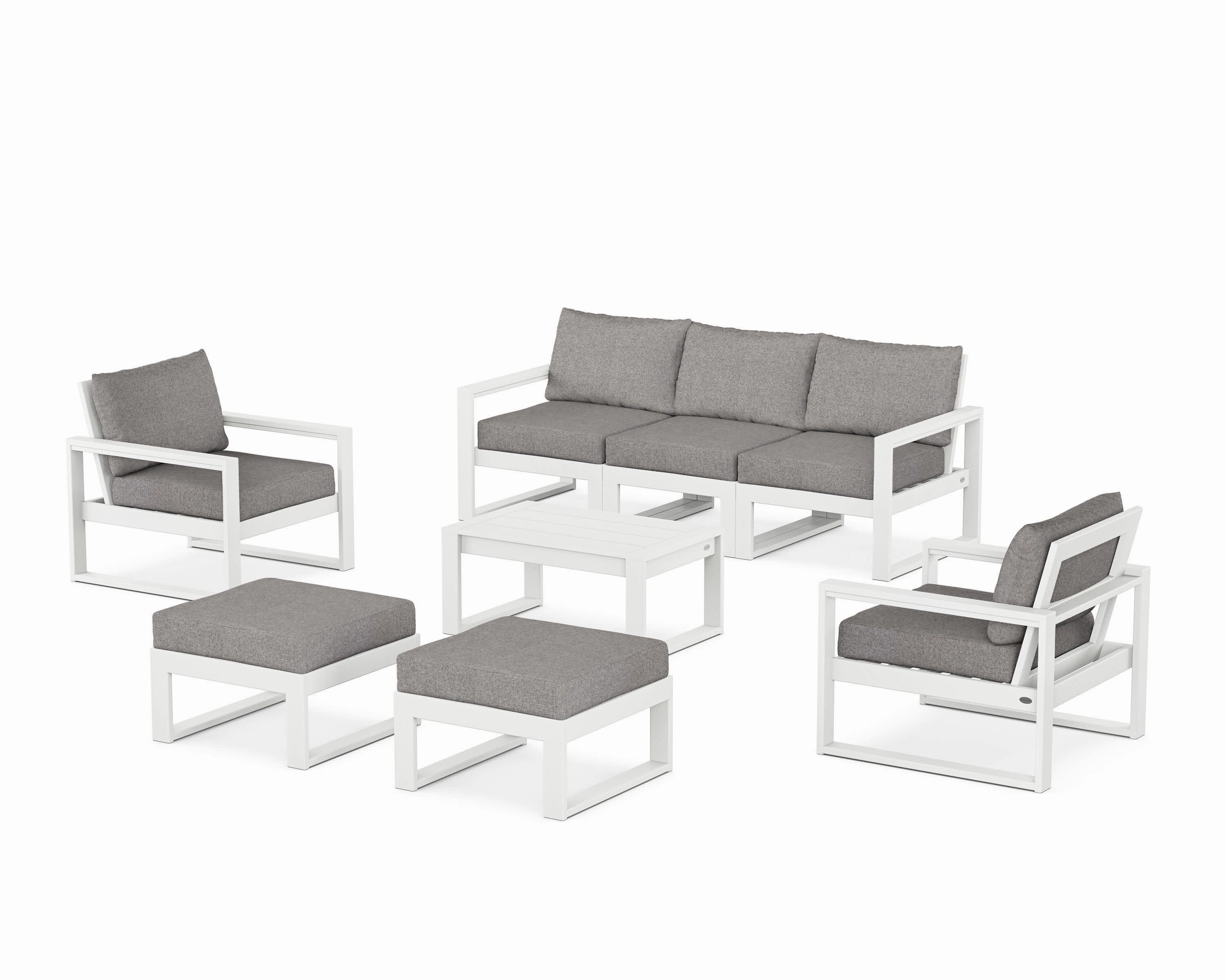 EDGE Sectional 8-Piece Lounge Sofa Set