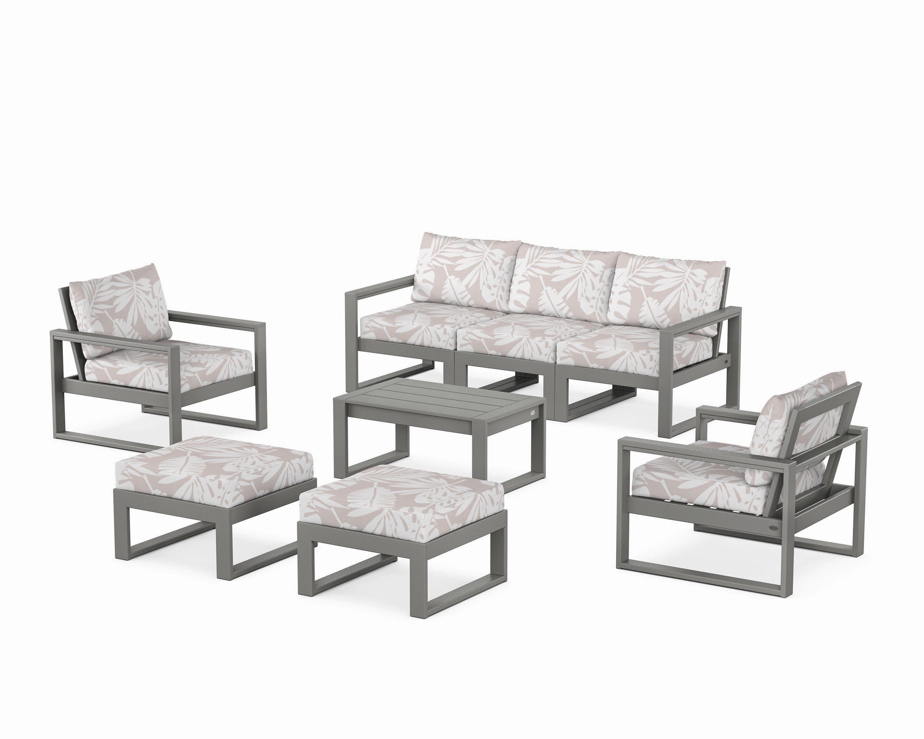 EDGE Sectional 8-Piece Lounge Sofa Set
