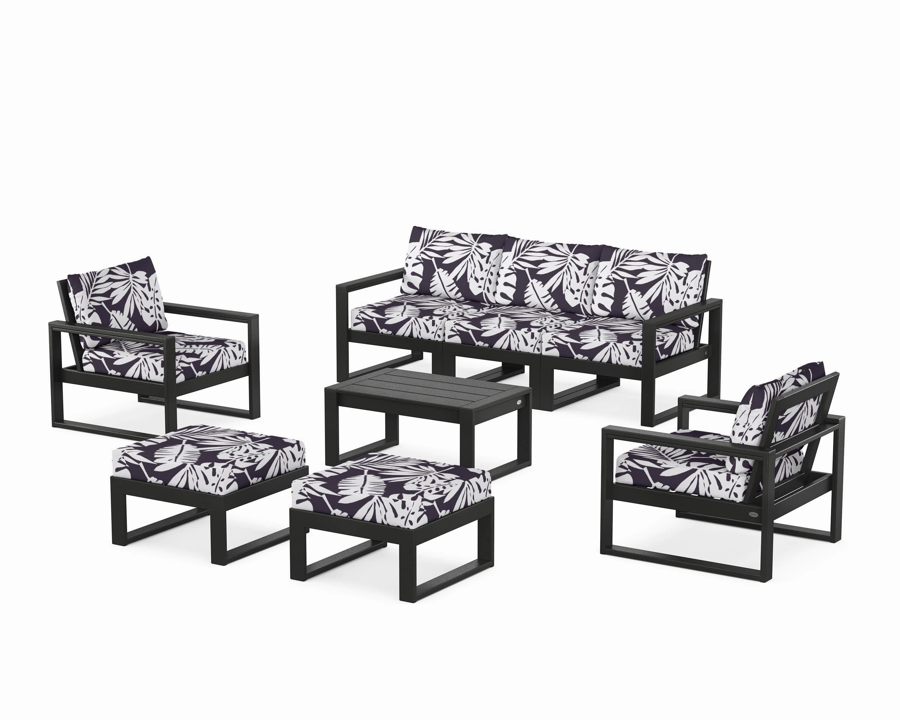 EDGE Sectional 8-Piece Lounge Sofa Set