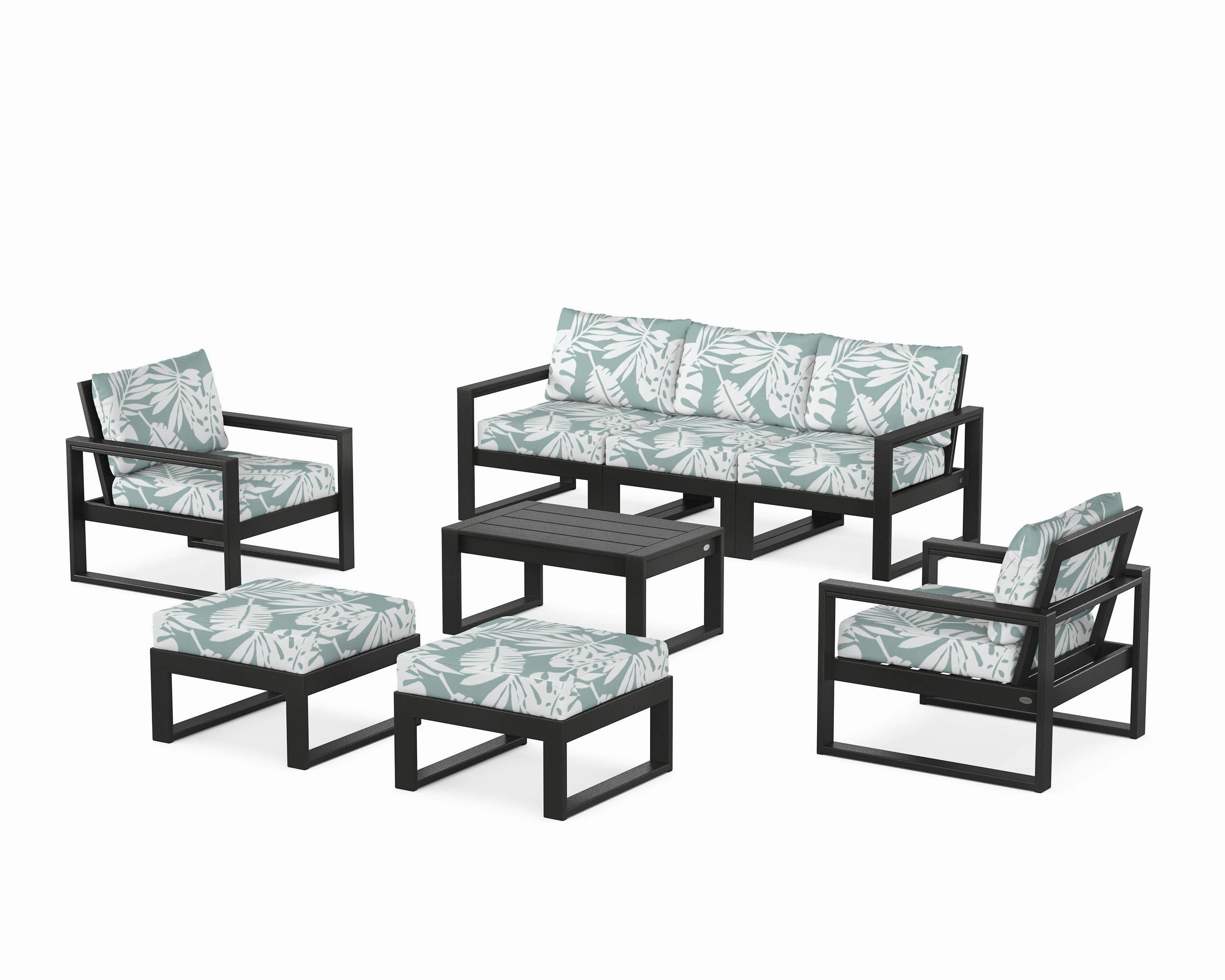 EDGE Sectional 8-Piece Lounge Sofa Set