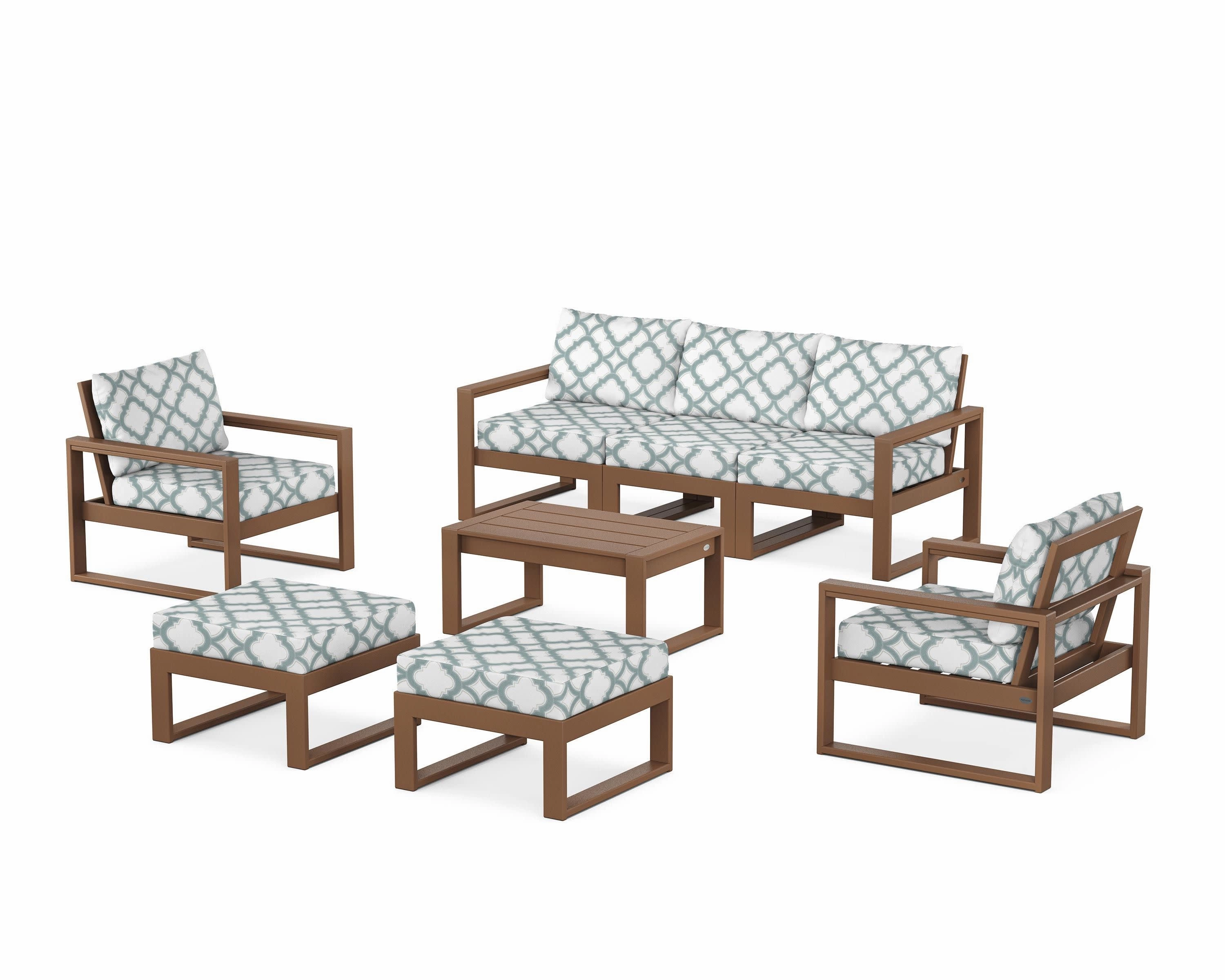 EDGE Sectional 8-Piece Lounge Sofa Set