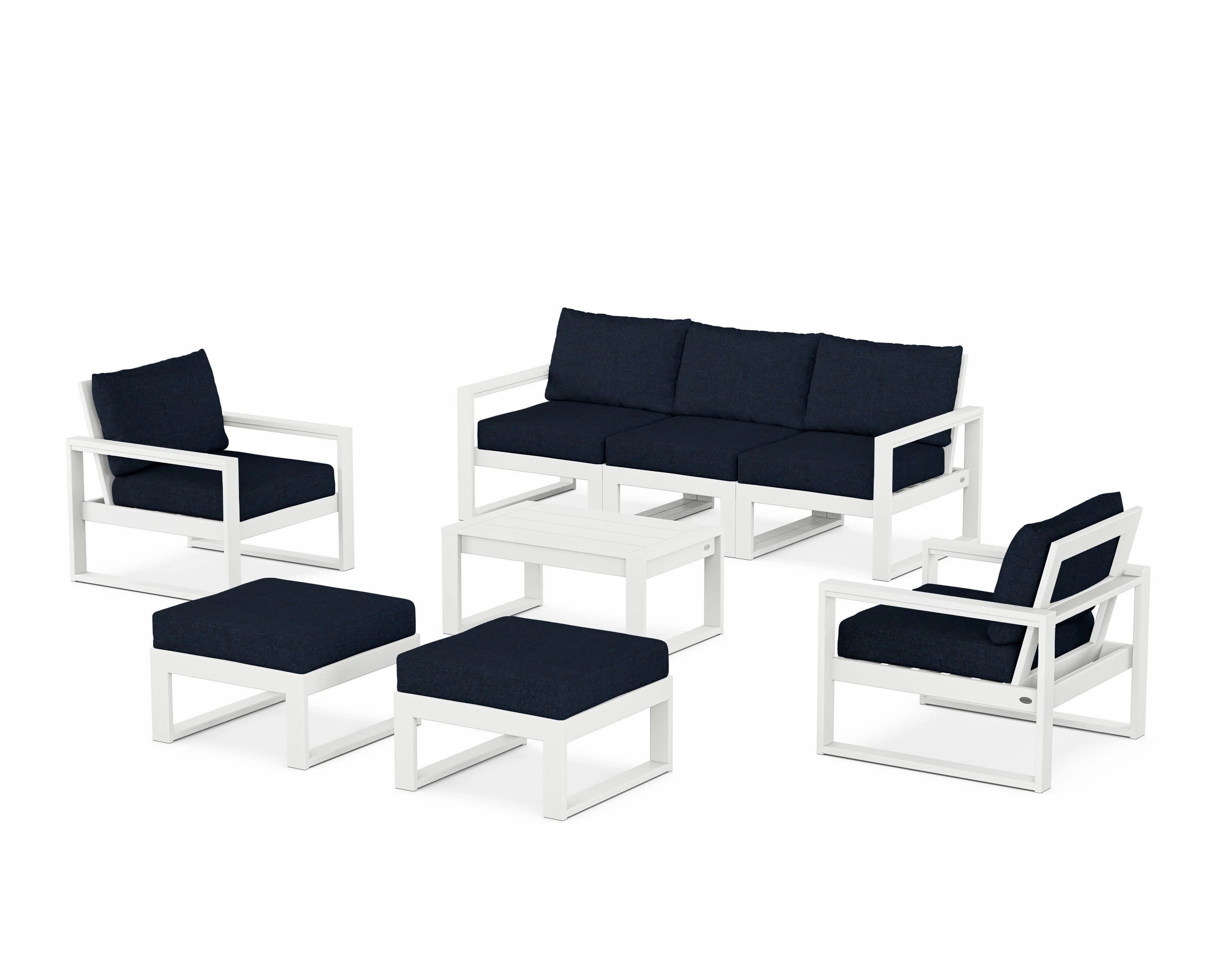 EDGE Sectional 8-Piece Lounge Sofa Set