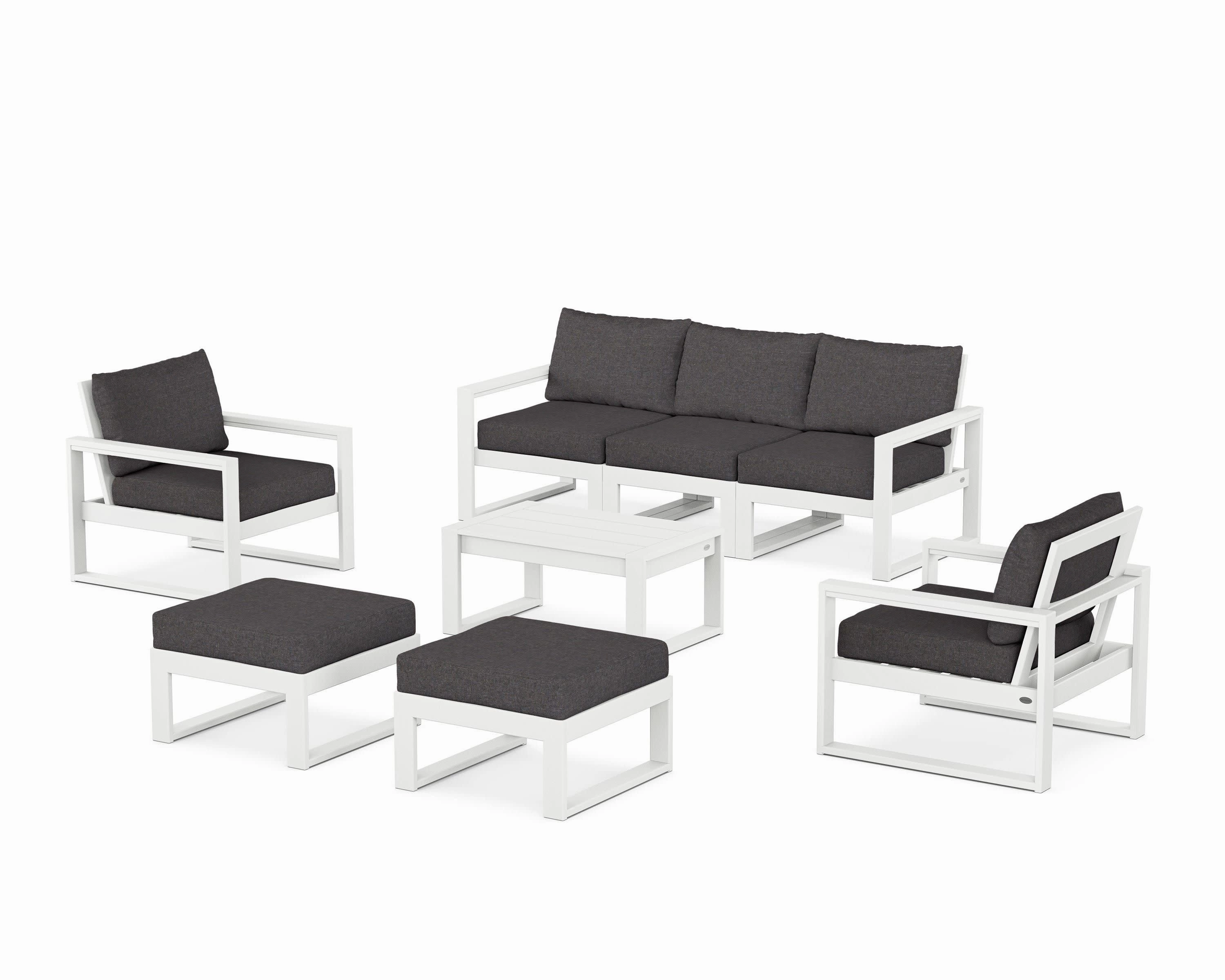 EDGE Sectional 8-Piece Lounge Sofa Set