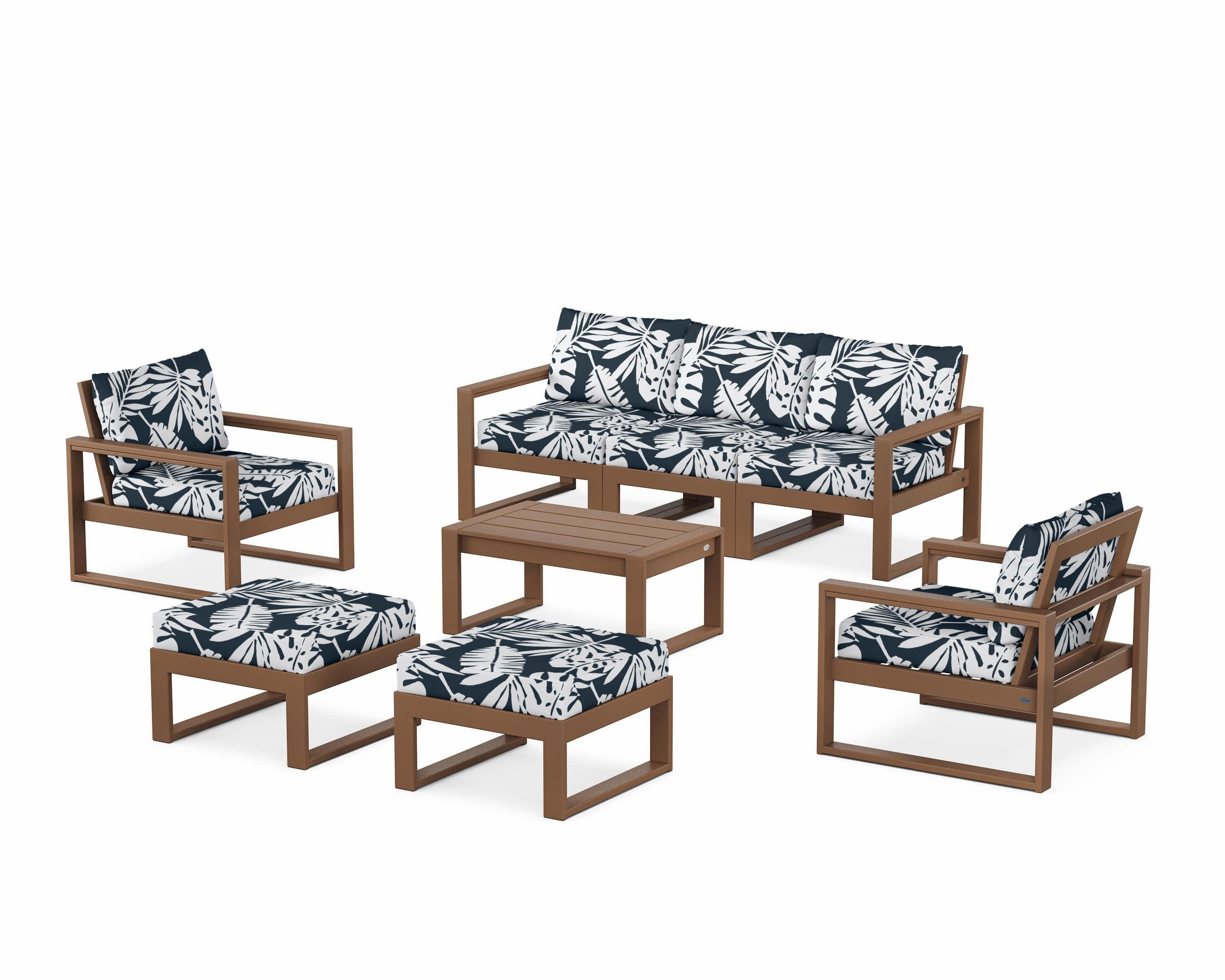 EDGE Sectional 8-Piece Lounge Sofa Set