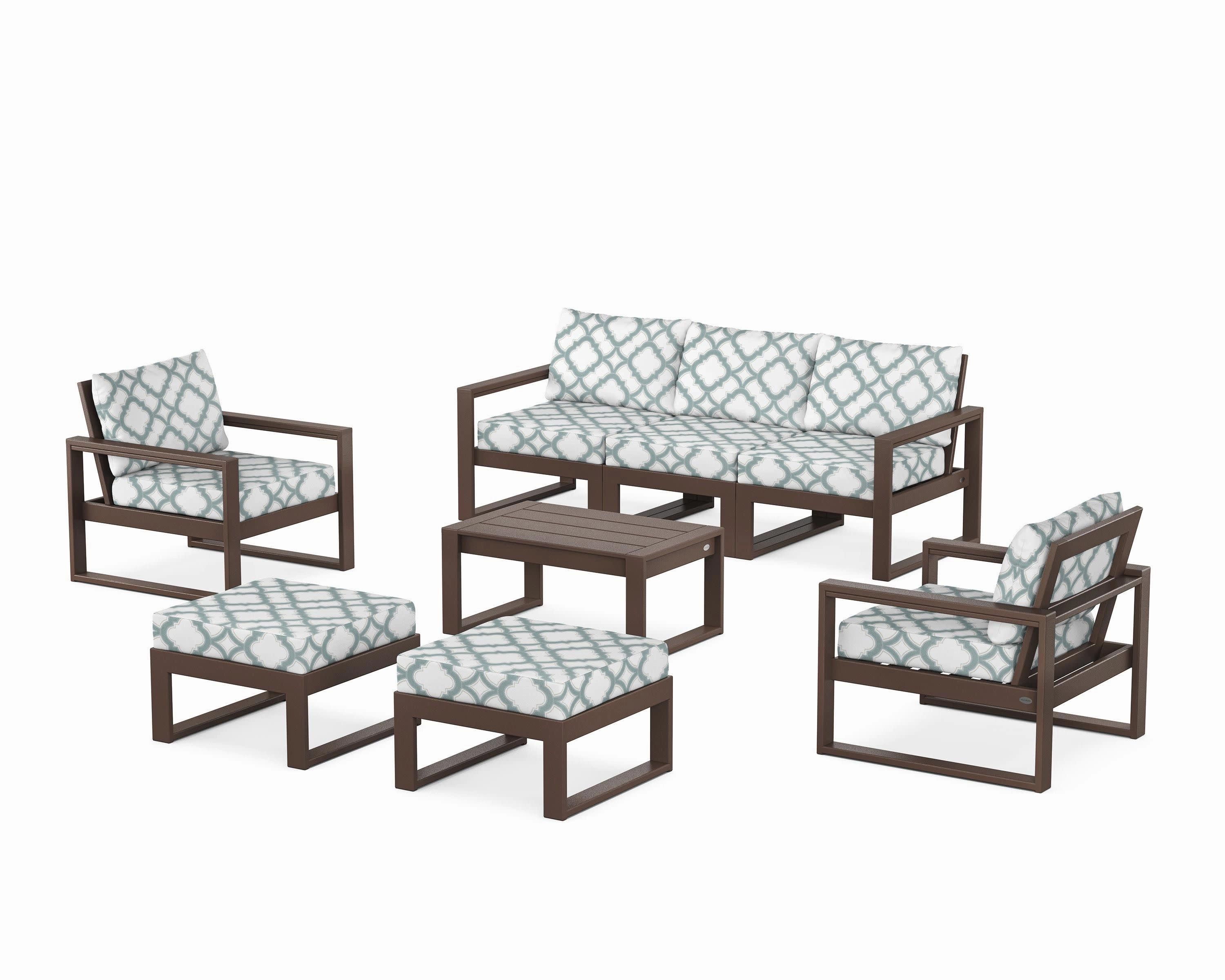 EDGE Sectional 8-Piece Lounge Sofa Set