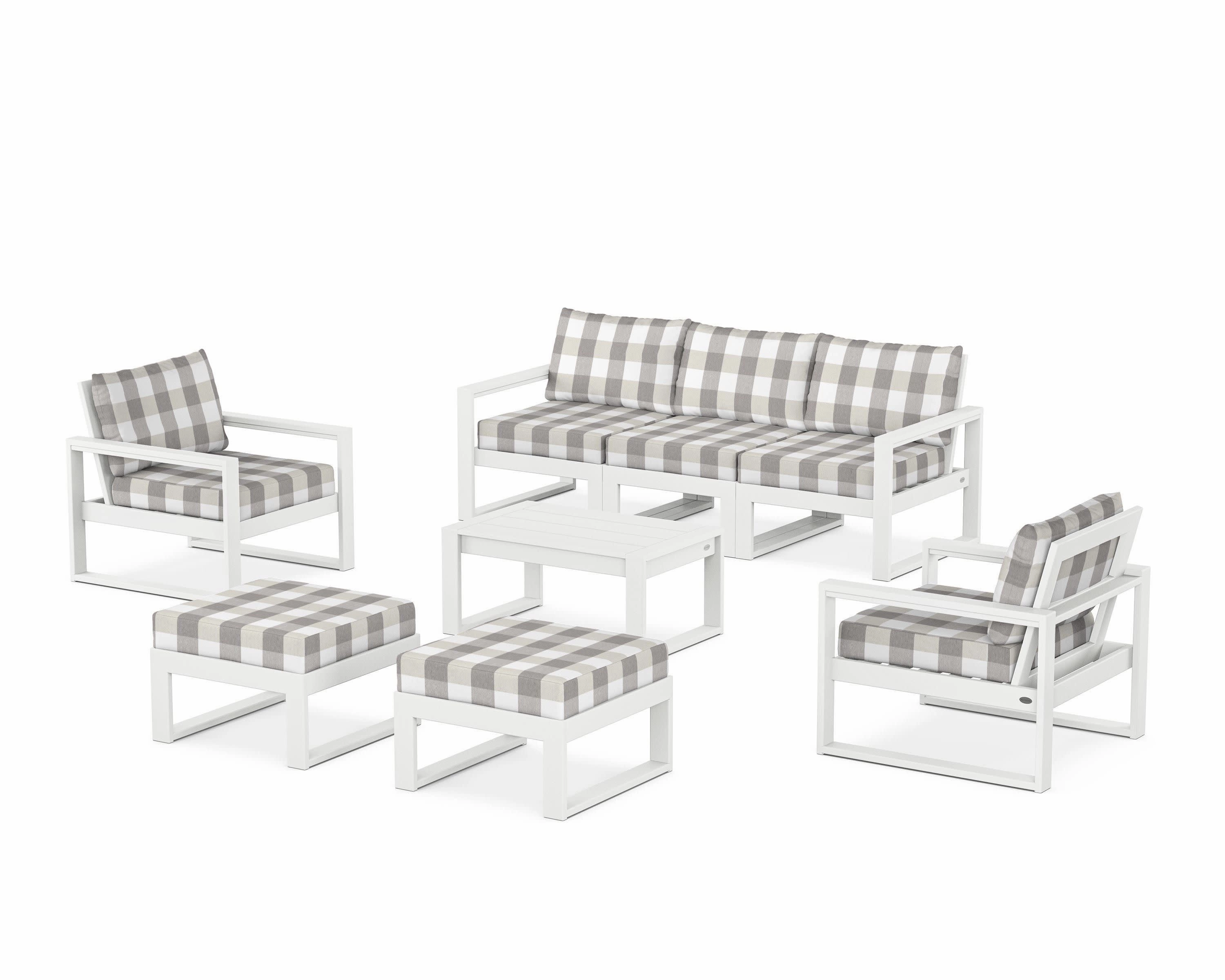 EDGE Sectional 8-Piece Lounge Sofa Set