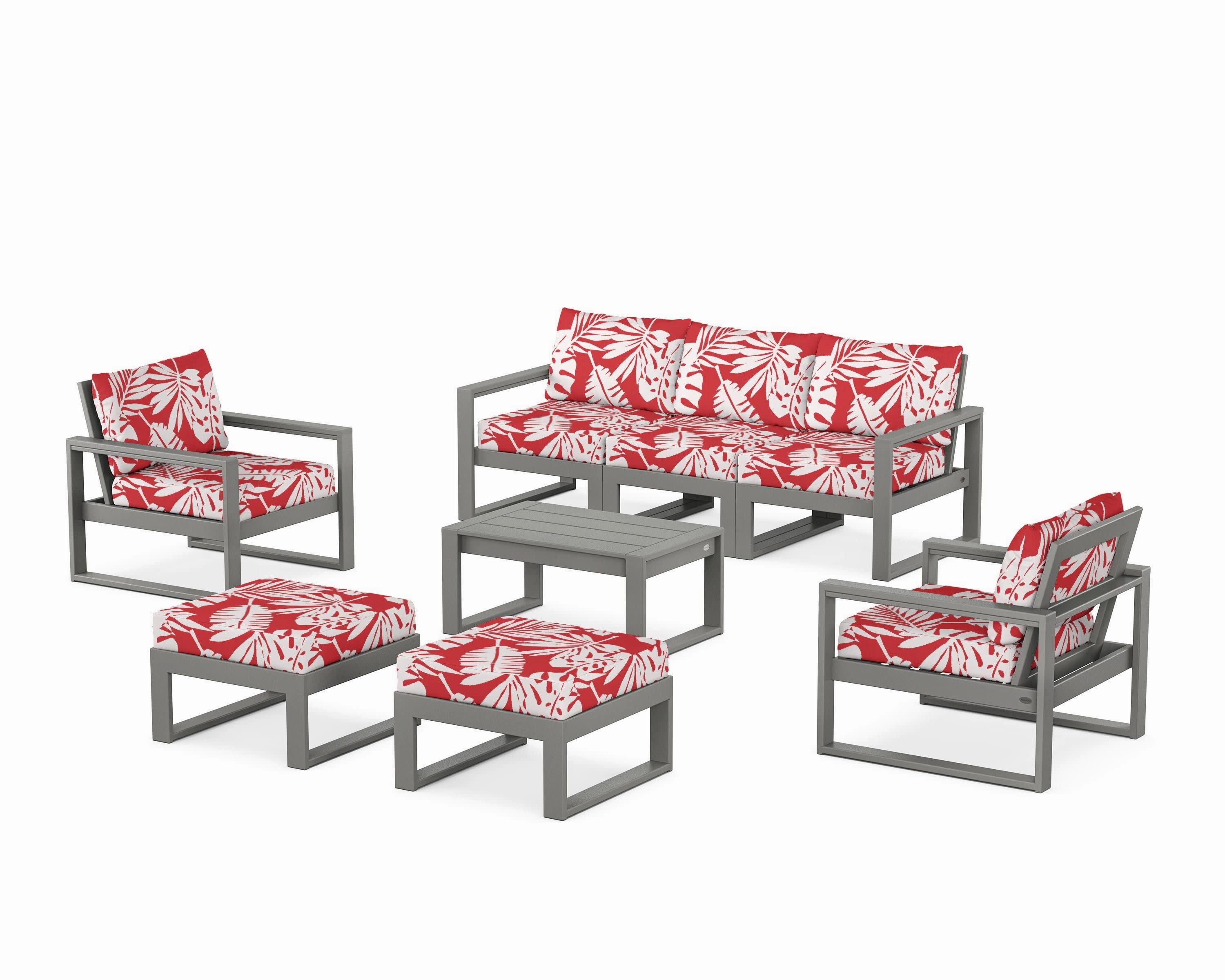 EDGE Sectional 8-Piece Lounge Sofa Set