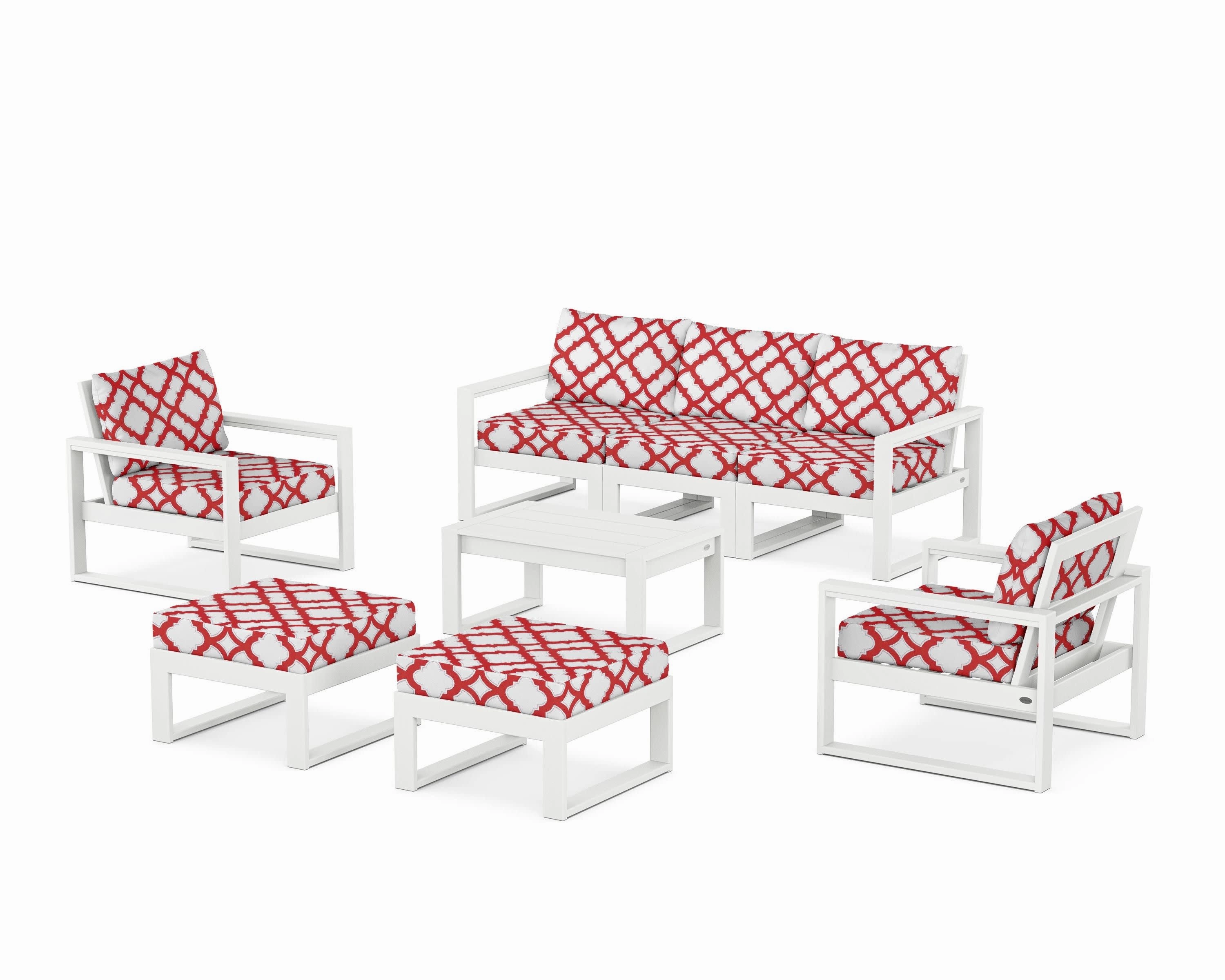 EDGE Sectional 8-Piece Lounge Sofa Set