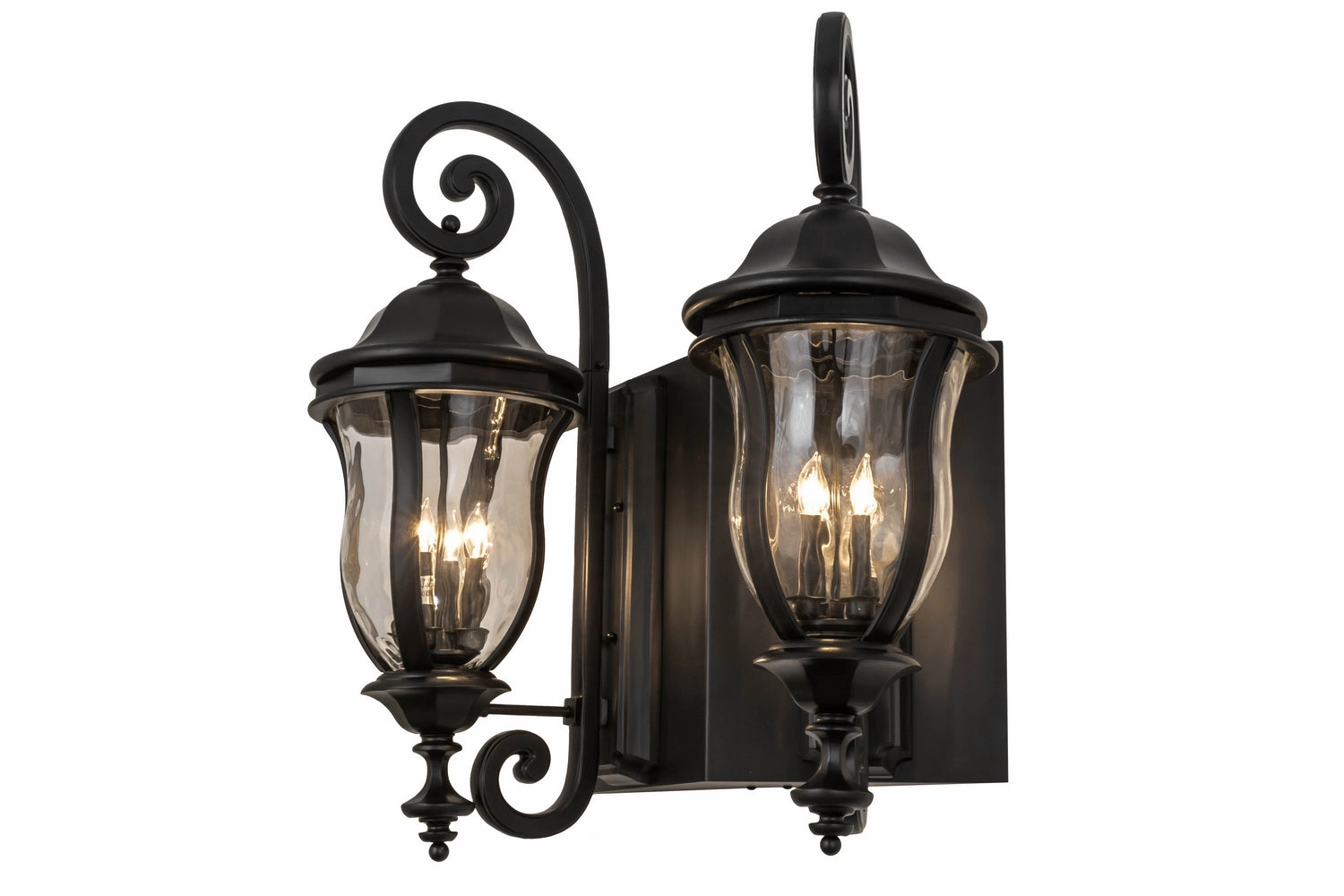 Eight Light Wall SconceOutdoor wall sconces with motion sensor