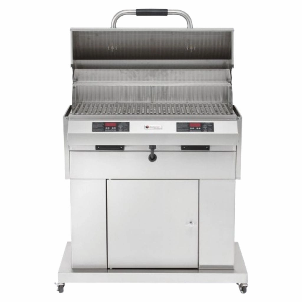 Electrichef 32" Ruby Dual Control Closed-Base Outdoor Electric Grill 4400-EC-448-CB-D-32