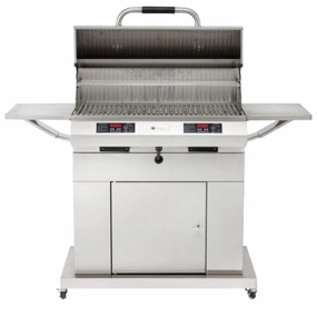 Electrichef 32" Ruby Dual Control Closed-Base Outdoor Electric Grill 4400-EC-448-CB-D-32 compact BBQ grill for small spaces