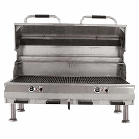 Electrichef 48" Diamond Dual Control Tabletop Outdoor Electric Grill 8800-EC-1056-TT-D-48 compact BBQ grill for small spaces
