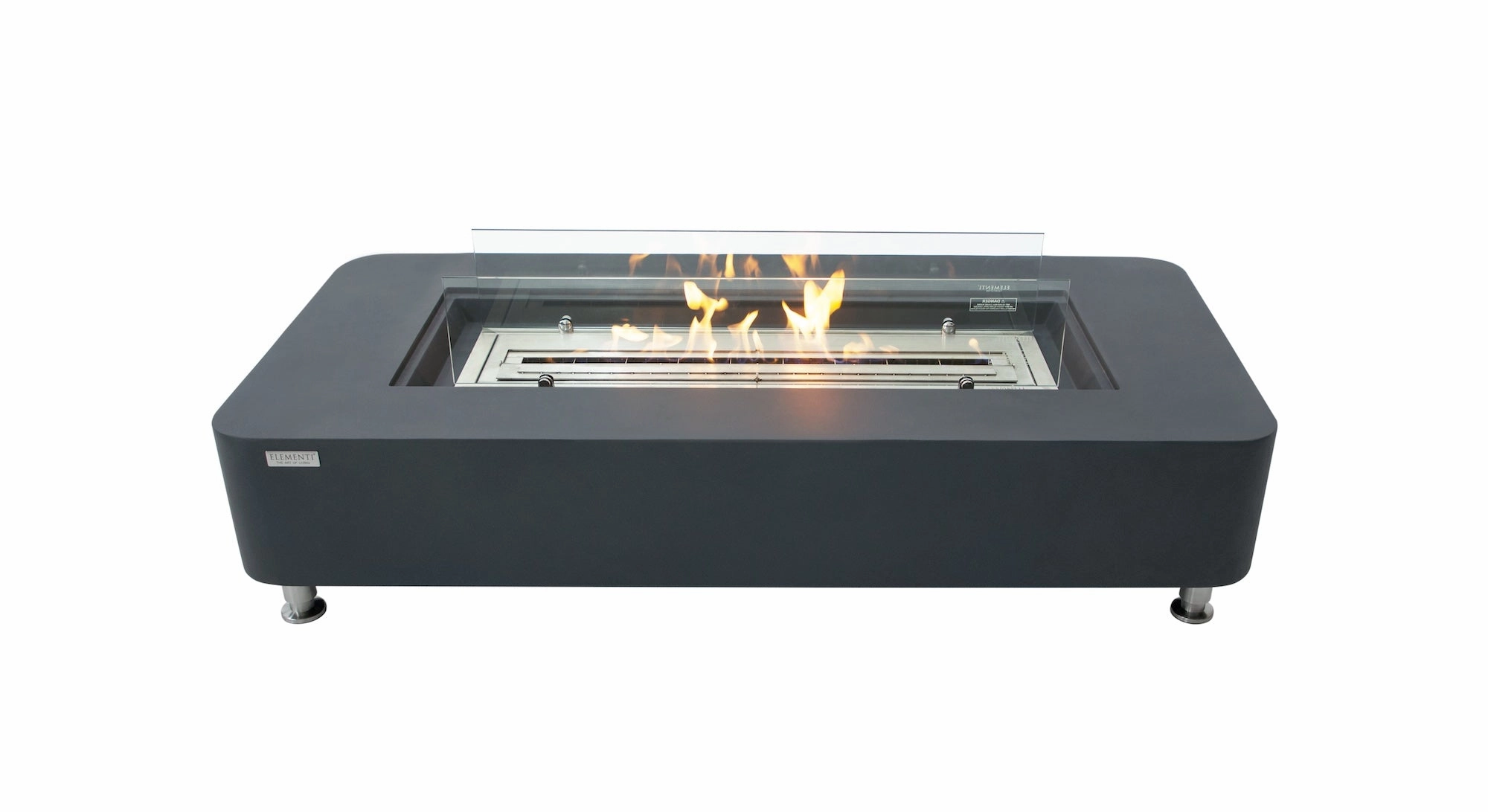 Elementi - Sydney Ethanol Rectangular Fire Table ECG01