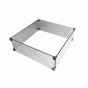 Elementi - Wind Screen Accessory for Rova and Montreal Bar Table OFG224-WSSpark screen for fire pit