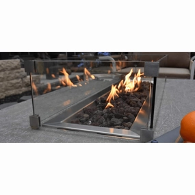 Elementi Andes Fire Table Wind Screen OFG309-WSFireproof mat for under fire pit