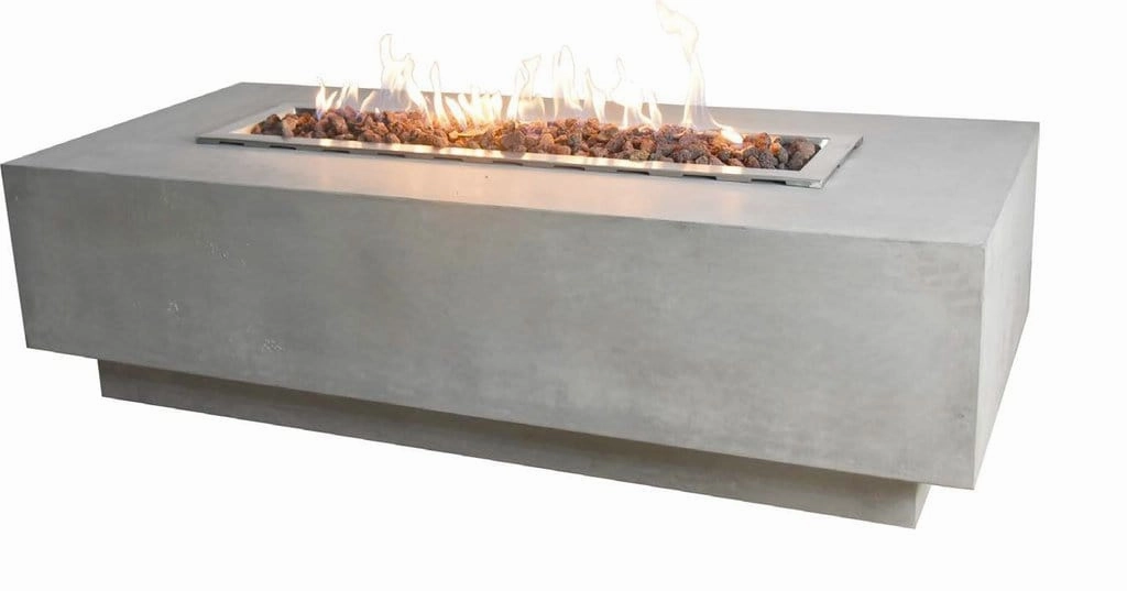 Elementi Granville Fire Table OFG121portable outdoor fire pit with lid