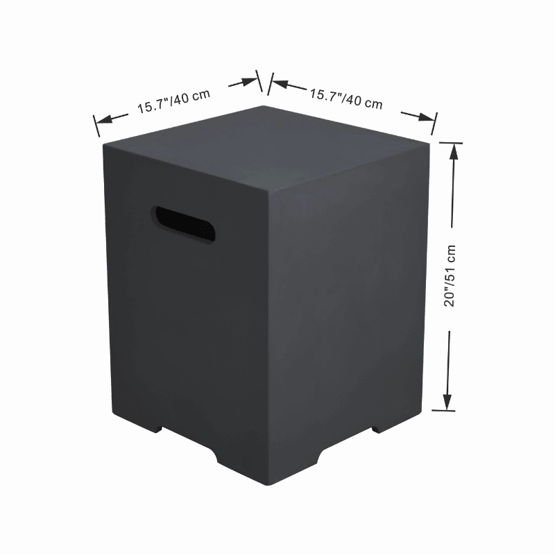 Elementi Plus - Square Concrete Tank Cover - ONB01-109LG/DG