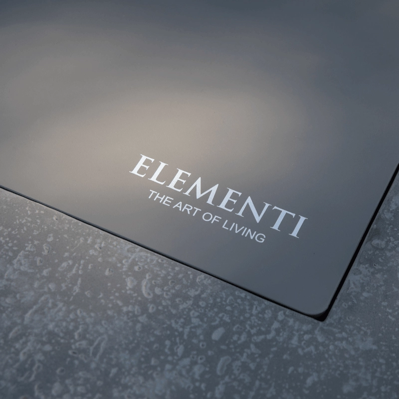 Elementi Plus - Victoria Square Concrete Fire Pit Table - OFG413LG