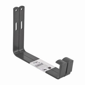 Elho Barcelona Wall Bracket Metal Anthracite hanging garden planters for small spaces