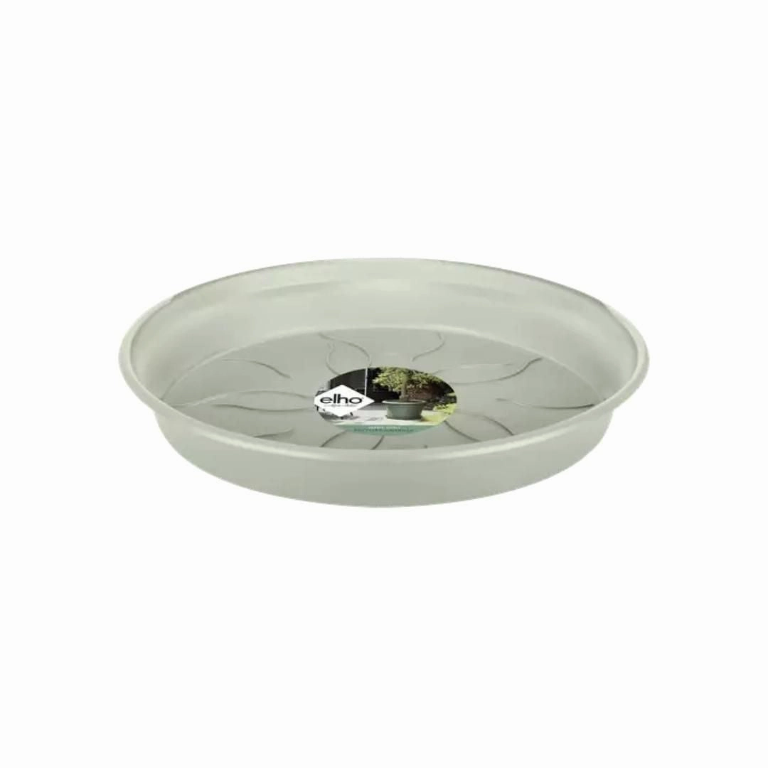 Elho Green Basics Saucer Stone Green hanging garden planters for small spaces