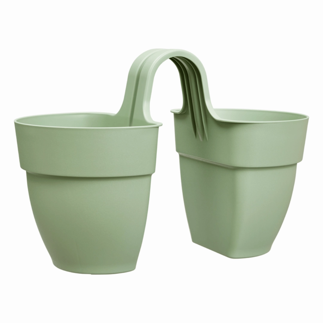 Elho Vibia Campana Flower Twin - Pistachio Green