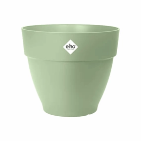 Elho Vibia Campana Round Pistachio Green hanging garden planters for small spaces