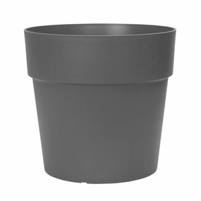 Elho Vibia Straight Round Anthracite hanging garden planters for small spaces