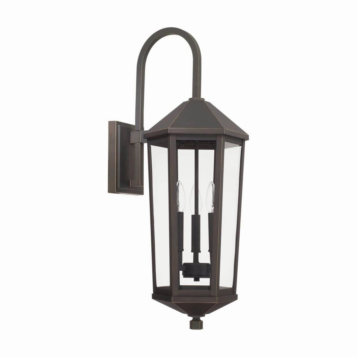 Ellsworth 3-Light Outdoor Wall Lantern