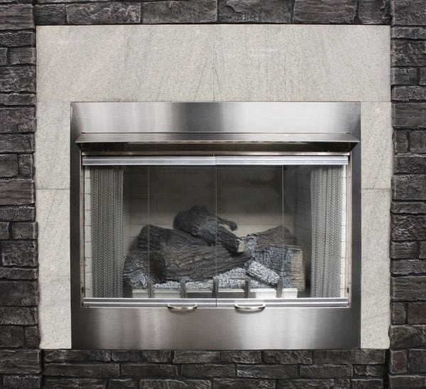 Empire White Mountain Hearth Carol Rose Coastal Collection 42" Outdoor Firebox OP42FB2MF