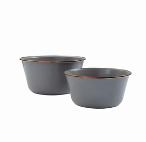 Enamel Mixing Bowl Set heavy-duty garden utility cart with handle