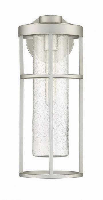 Encompass One Light Outdoor Wall Mount Satin Aluminum