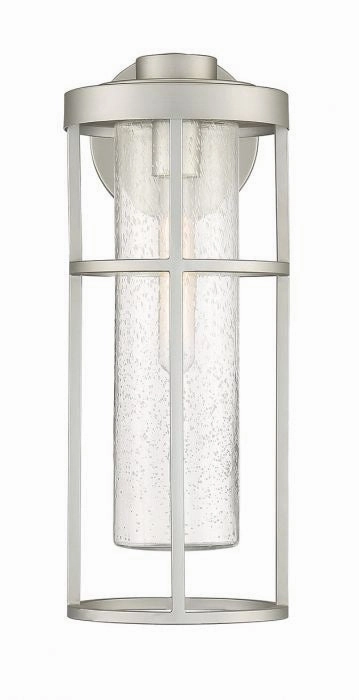 Encompass One Light Outdoor Wall Mount Satin Aluminum