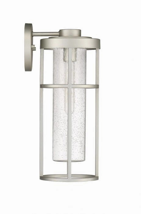 Encompass One Light Outdoor Wall Mount Satin Aluminum