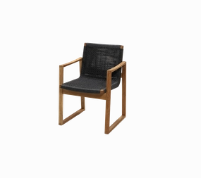 Endless chairoutdoor dining chair with armrests