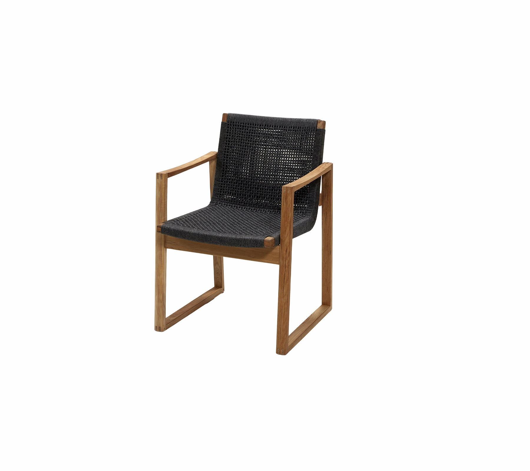 Endless chairoutdoor dining chair with armrests