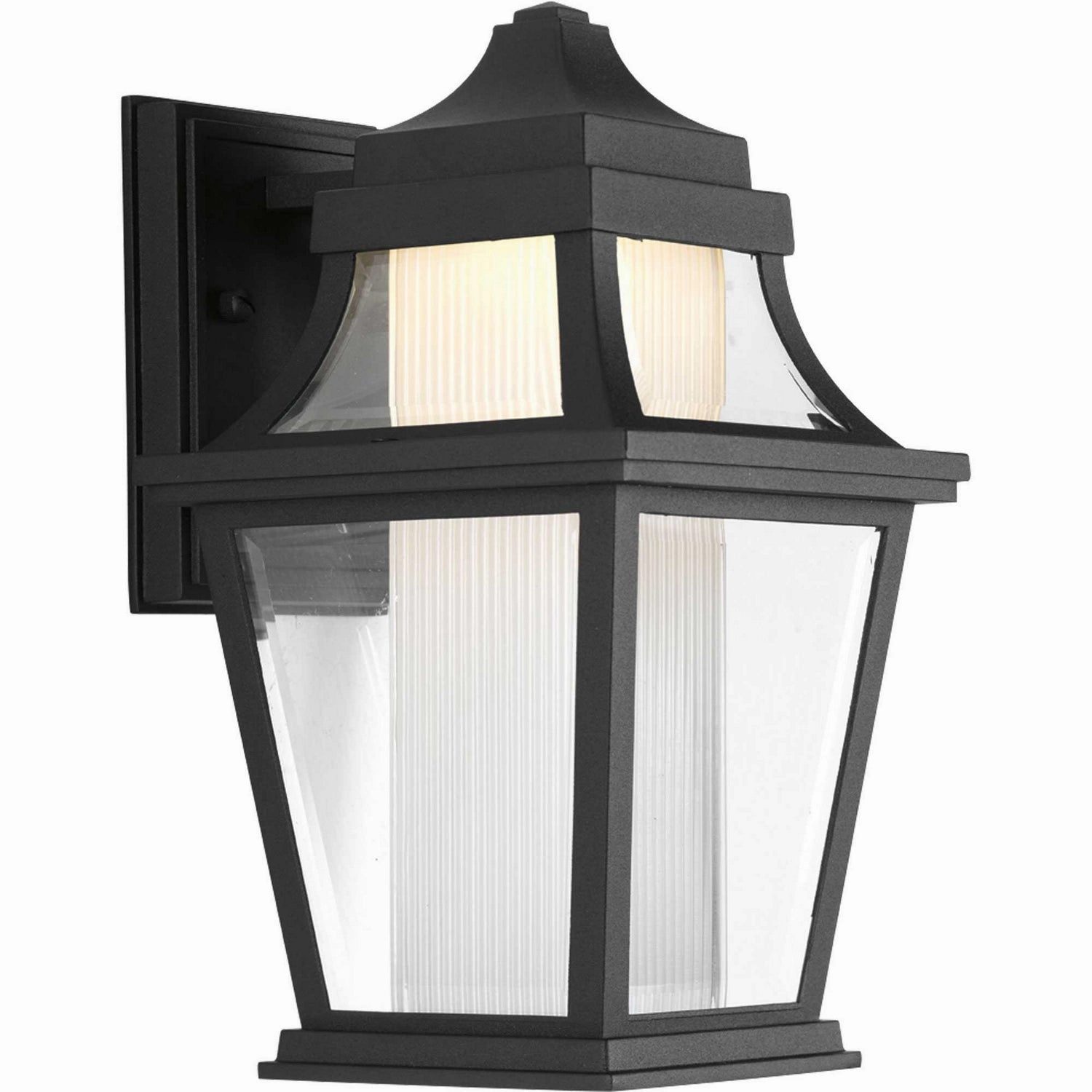 Endorse Led LED Wall Lantern Black