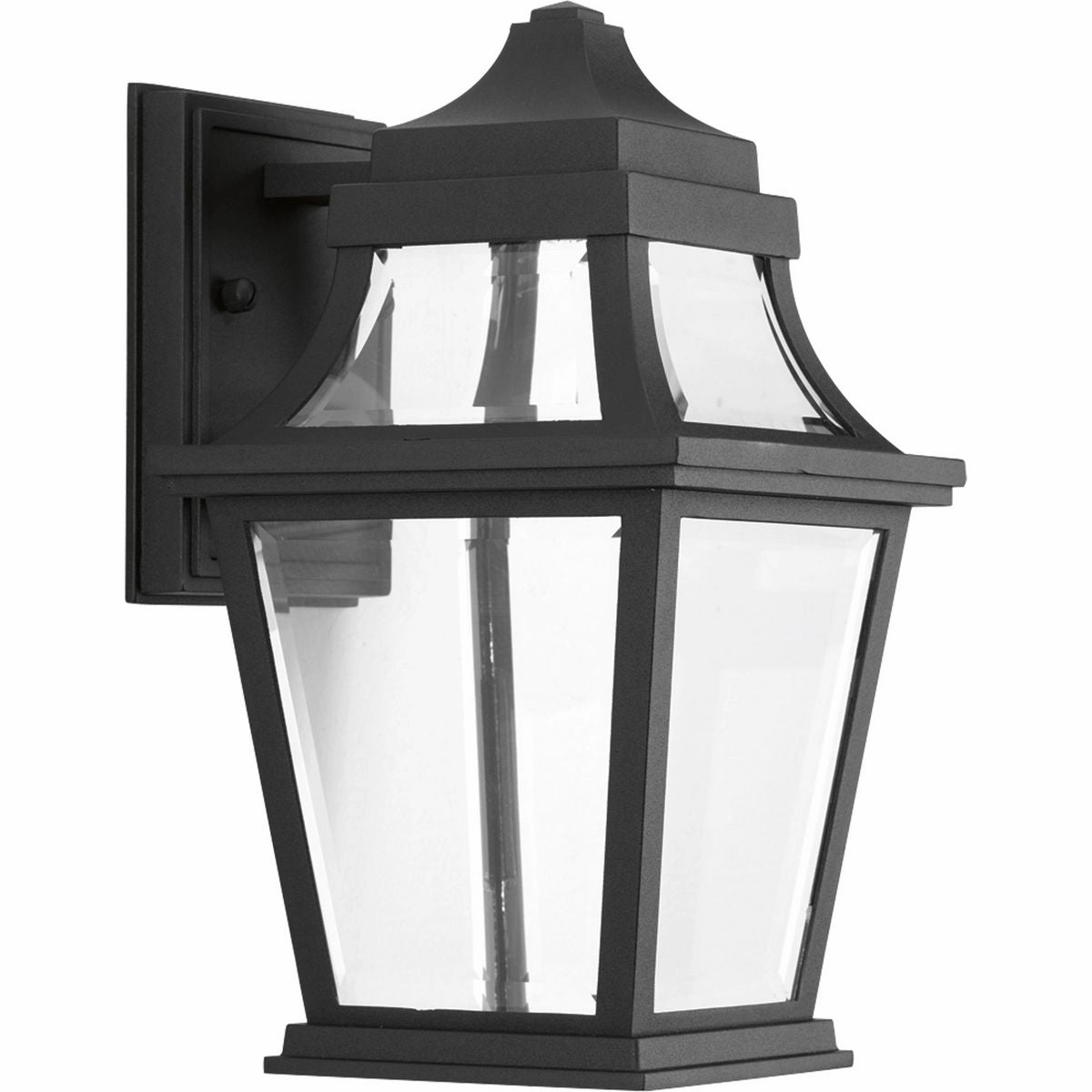 Endorse Led LED Wall Lantern Black