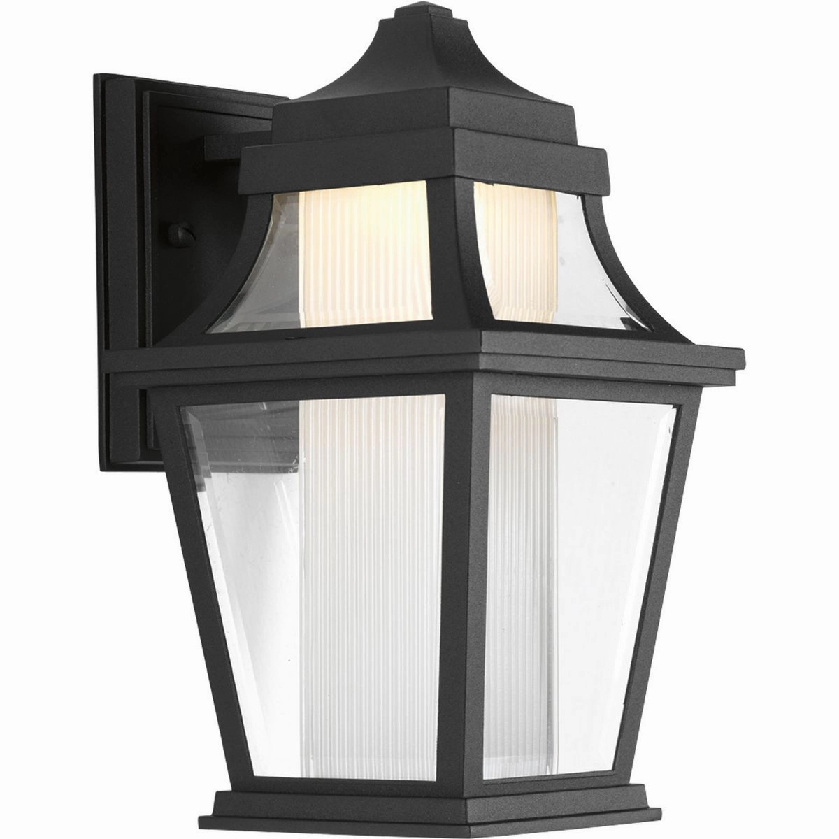 Endorse Led LED Wall Lantern Black