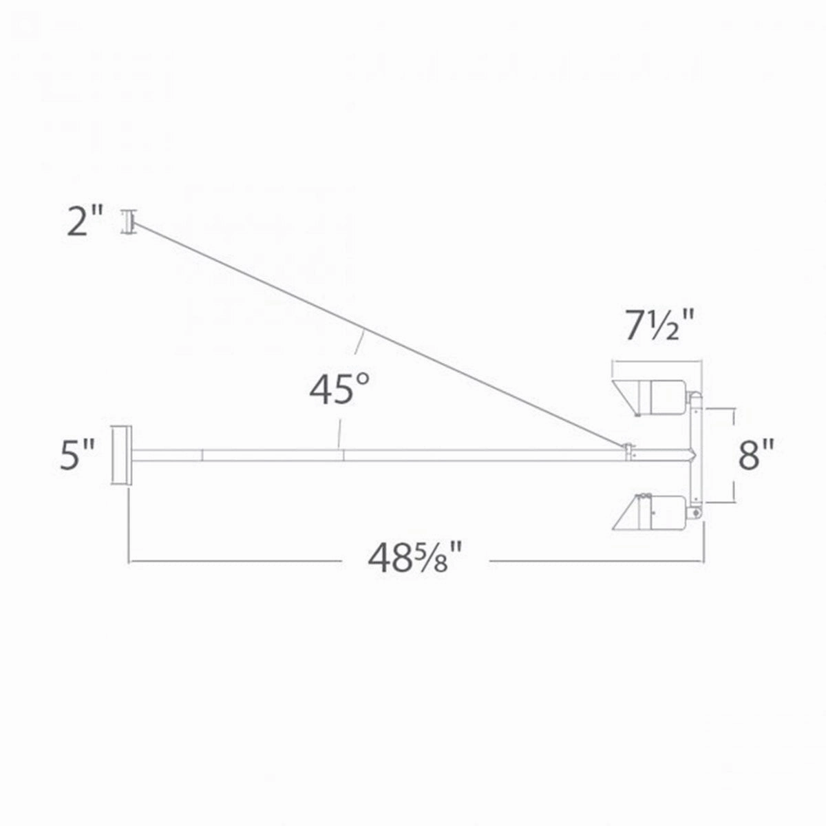 Endurance LED Single Signage Light