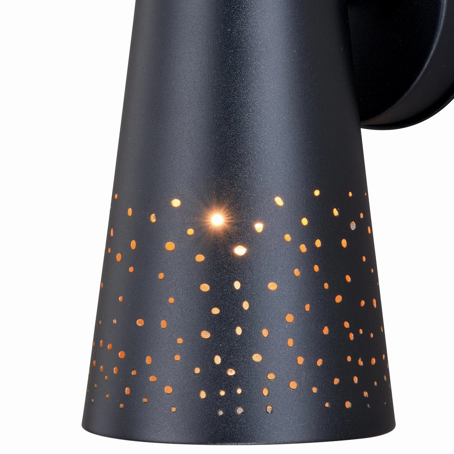 Ephraim One Light Outdoor Wall Mount Textured Black